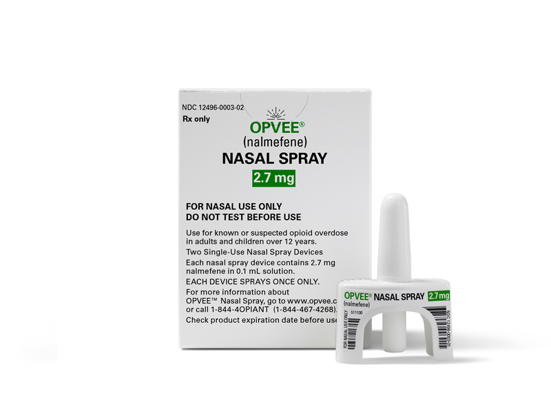 OPVEE® (nalmefene) Nasal Spray