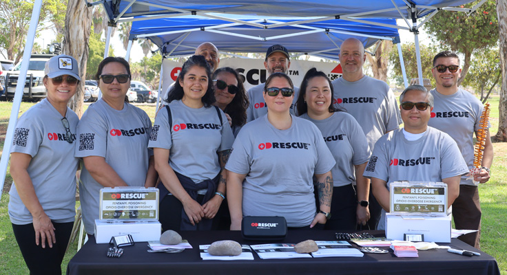 ODRescue team at the Walk for Lives event