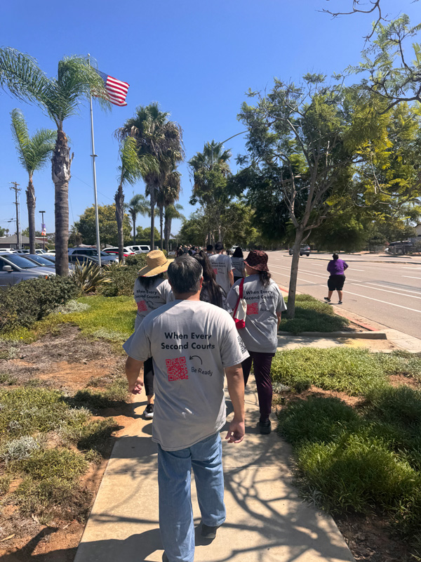 ODRescue team at the Walk for Lives event