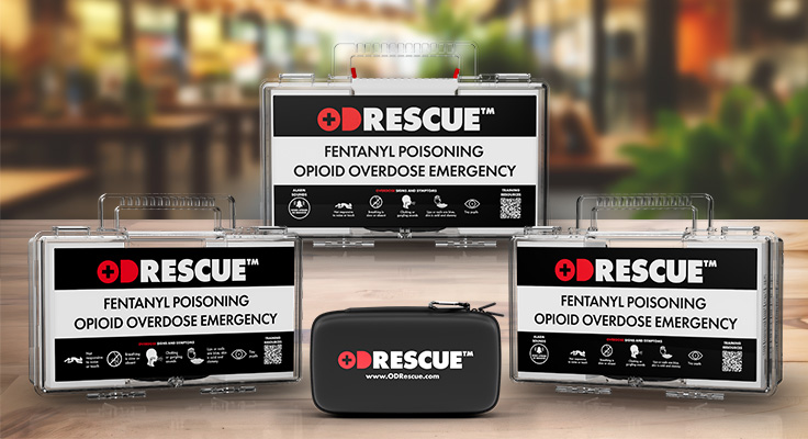 ODRescue™ Alert, Alarm, Box and Pouch.