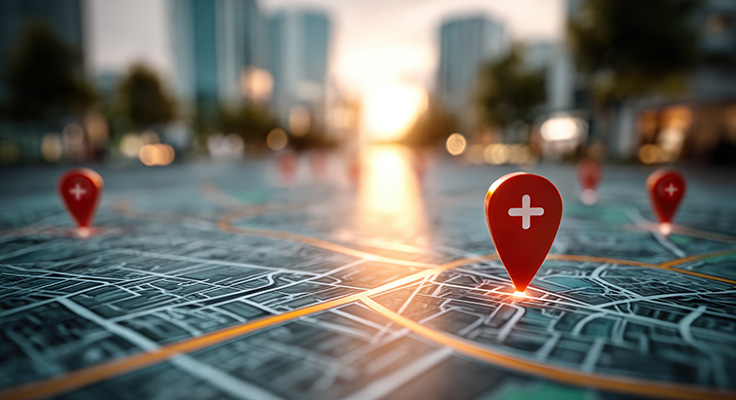 ODRescue Naloxone Locator Map